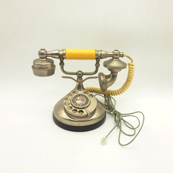 Vintage French Style Retro Rotary Petite Telephone - Picture 1 of 10